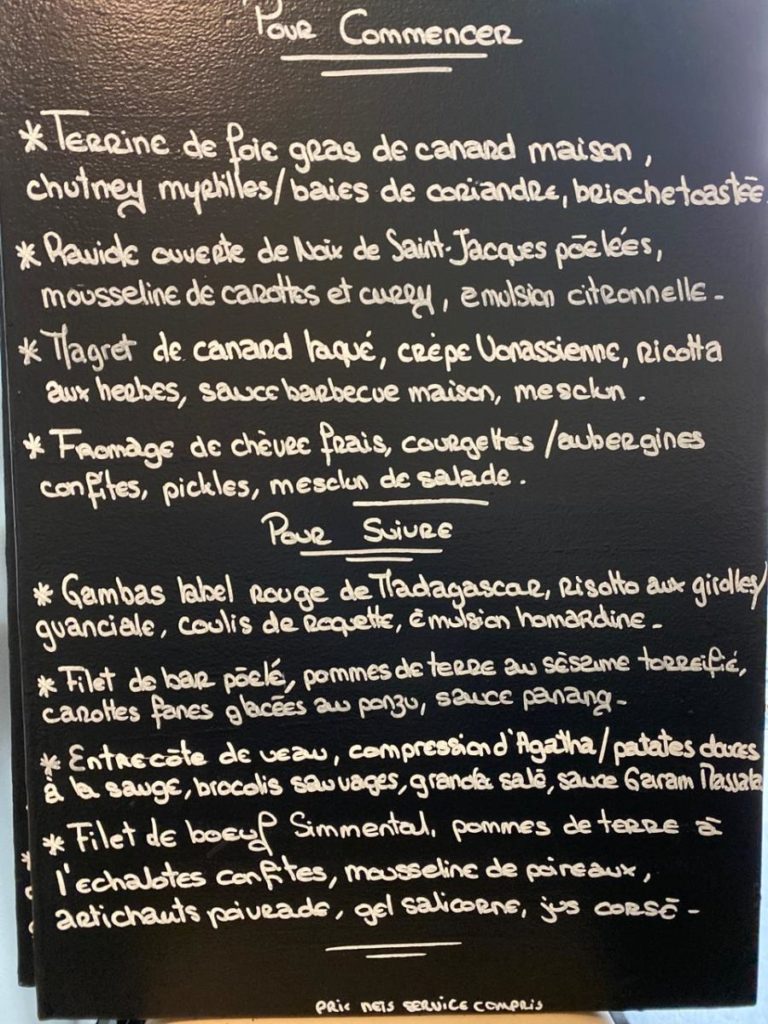 Notre nouvelle carte pour la rentrée - Le 4 Restaurant Mulhouse